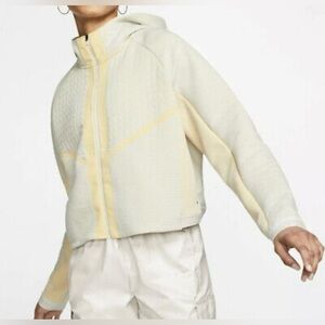 Nike Sportwear City Ready Tech Pack Women’s Fleece Full-Zip Crop Jacket, Sz M